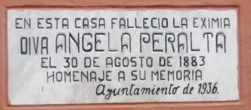 Angela Peralta Theatre is a must- see spot for theatre lovers in Mazatlan. Dedication sign.