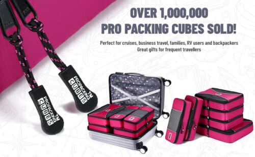 Packing Cubes are essential tools for anyone who travels and pro packing cubes are a reliable choice having sold over 1 million cubes on Amazon to smart cruisers.