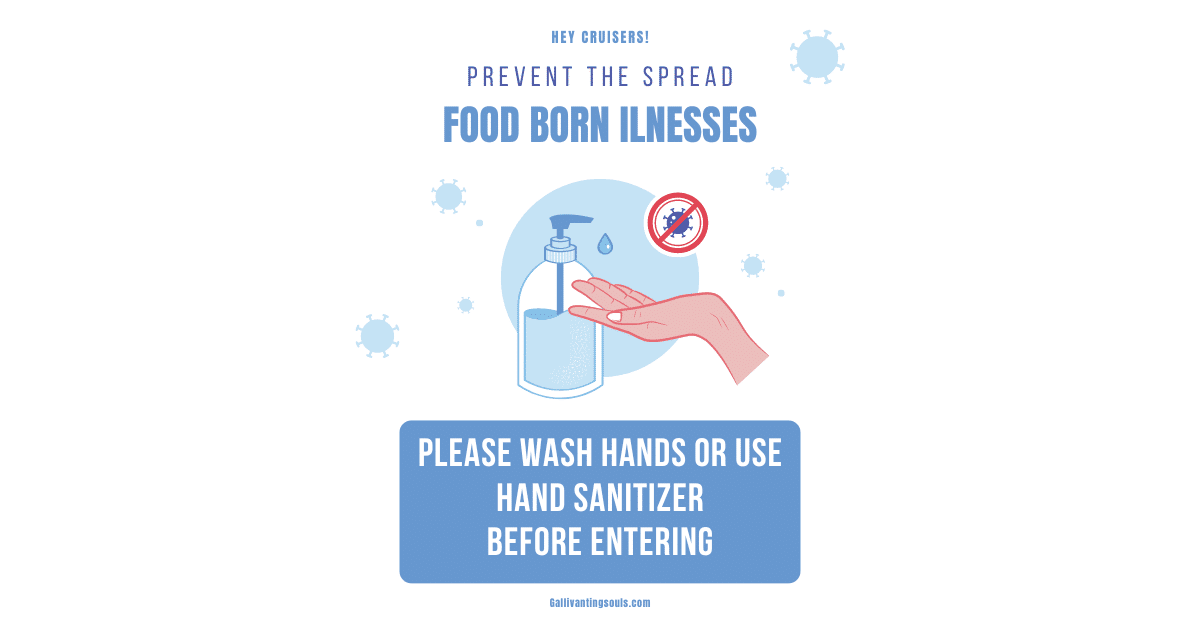 sanitize to prevent food borne illness