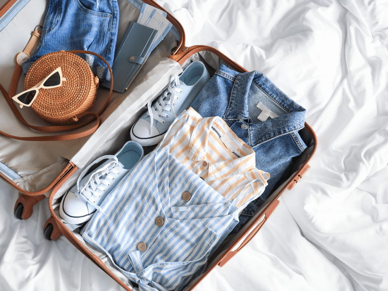Take a photo of what you packed in case your bag is lost