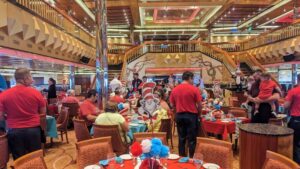 green eggs and ham breakfast on Carnival Magic