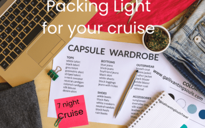 How to Pack Light for a Cruise: The Capsule Wardrobe