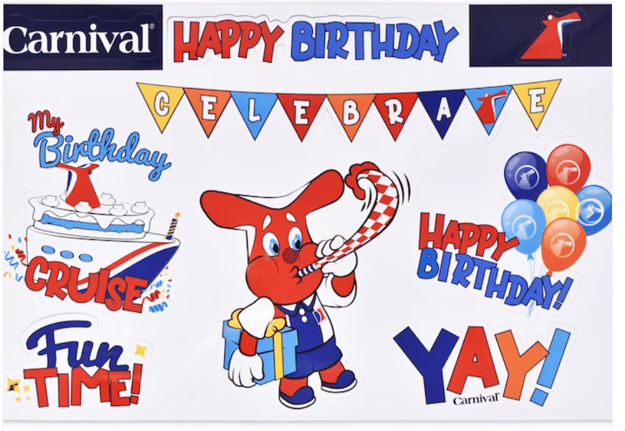 Carnival Birthday Door Decorations