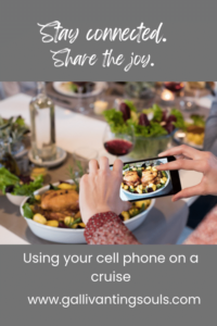 a bowl full of food being photographed to share on social media.