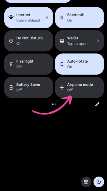 using your cell phone on a cruise  you can not break the banks by turning your phone to airplane mode. How to switch your android phone to airplane mode
