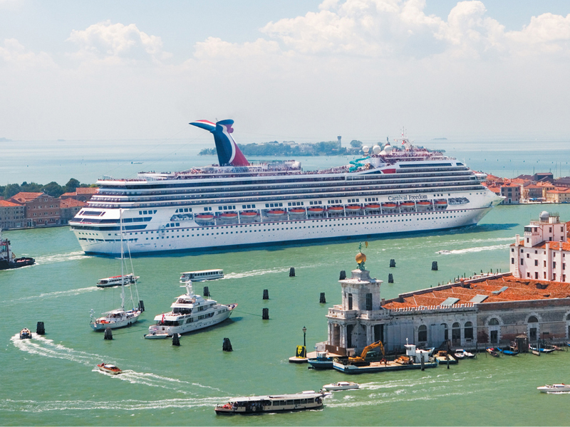 Cruisers miss cruise as Carnival Freedom sails away