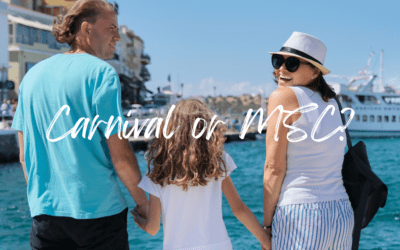 Carnival or MSC- Which cruise line is better for families?