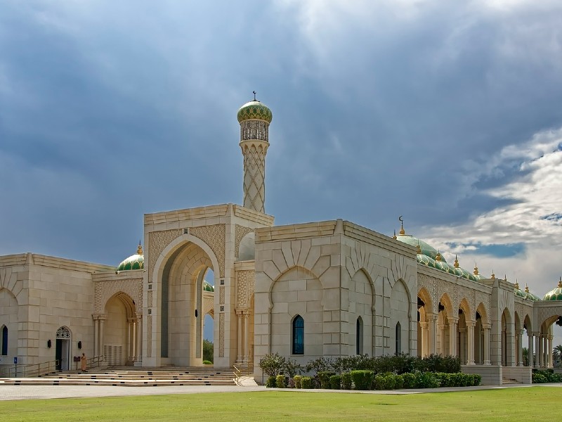 Oman Zulfa Mosque in Muscat