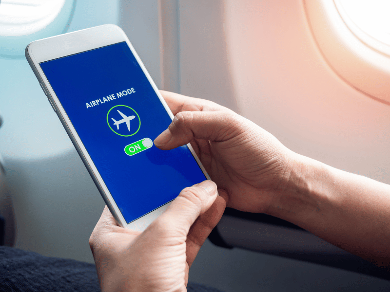 Failing to put your phone into airplane mode is a big embarkation day mistake.