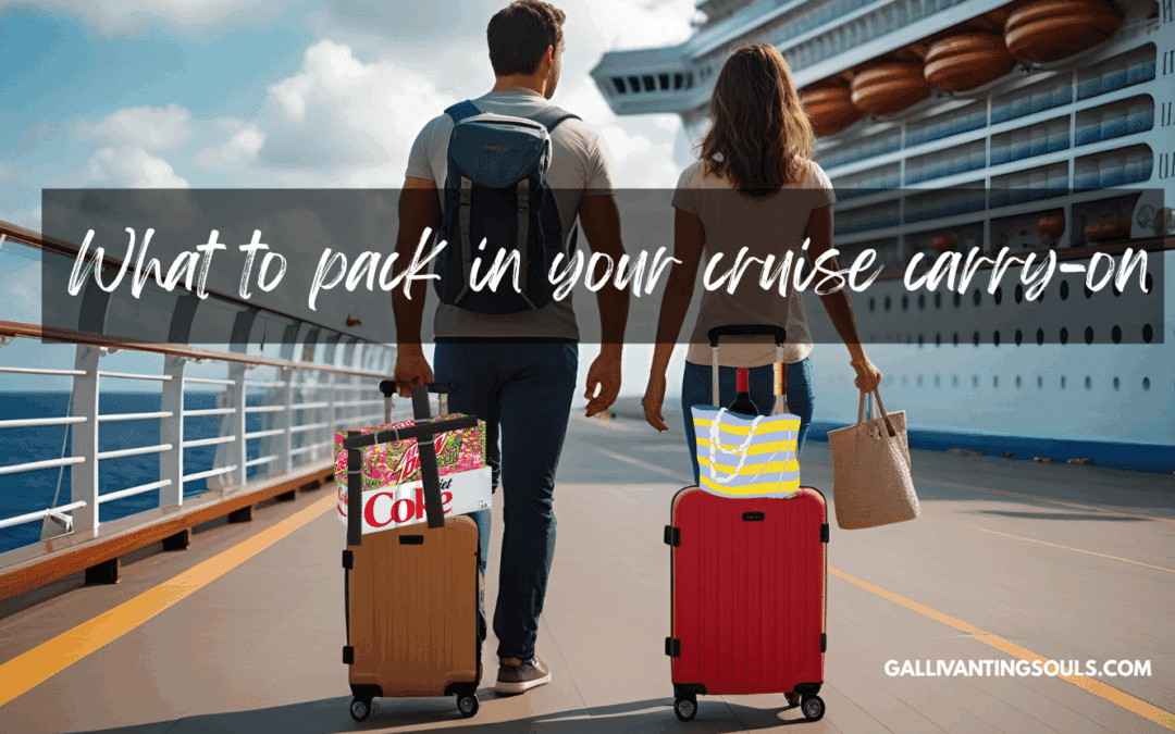 What to pack in your cruise Carry-on