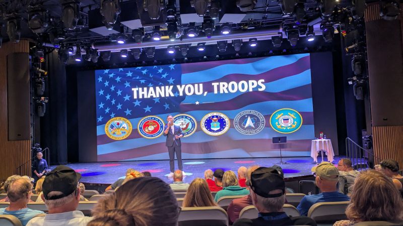 military appreciation military appreciation was one of the many activities on our carnival mardi gras transatlantic cruise