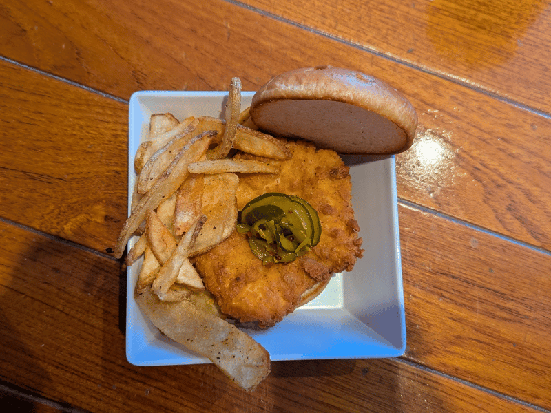 shaqs big chicken sandwich