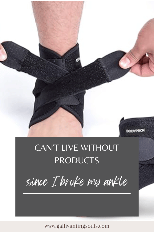 I've been using this knee brace every night since I broke my ankle