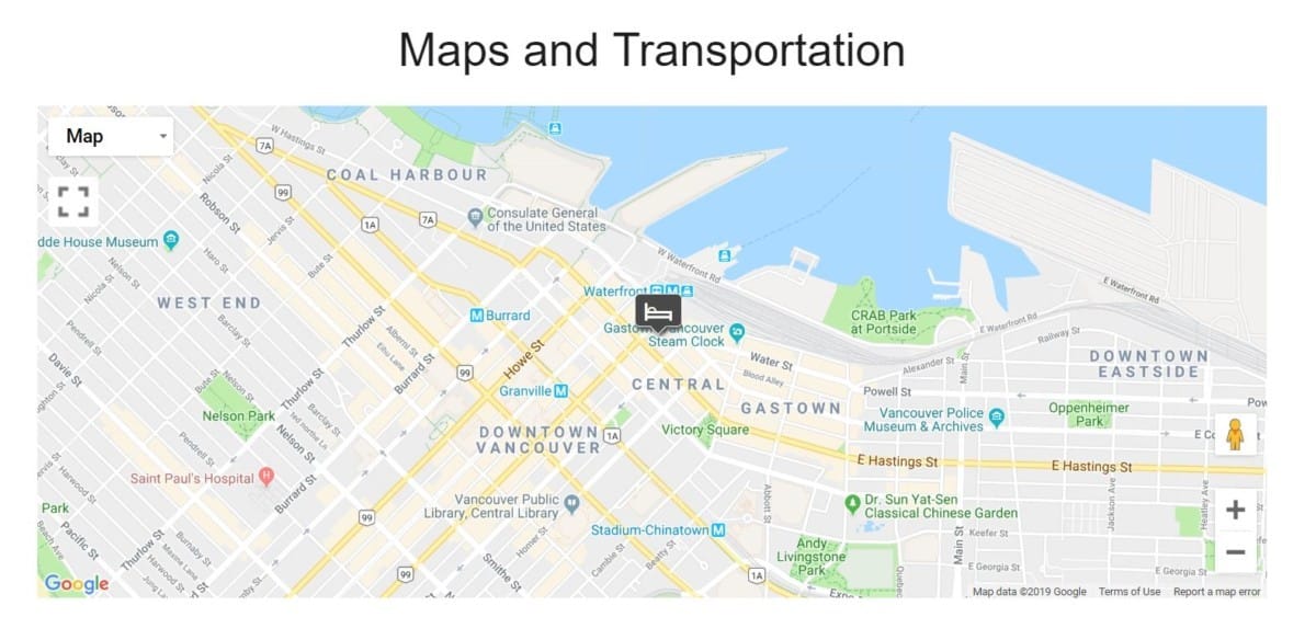map of downtown vancouver so you have easily spend 24 hrs enjoying vancouver