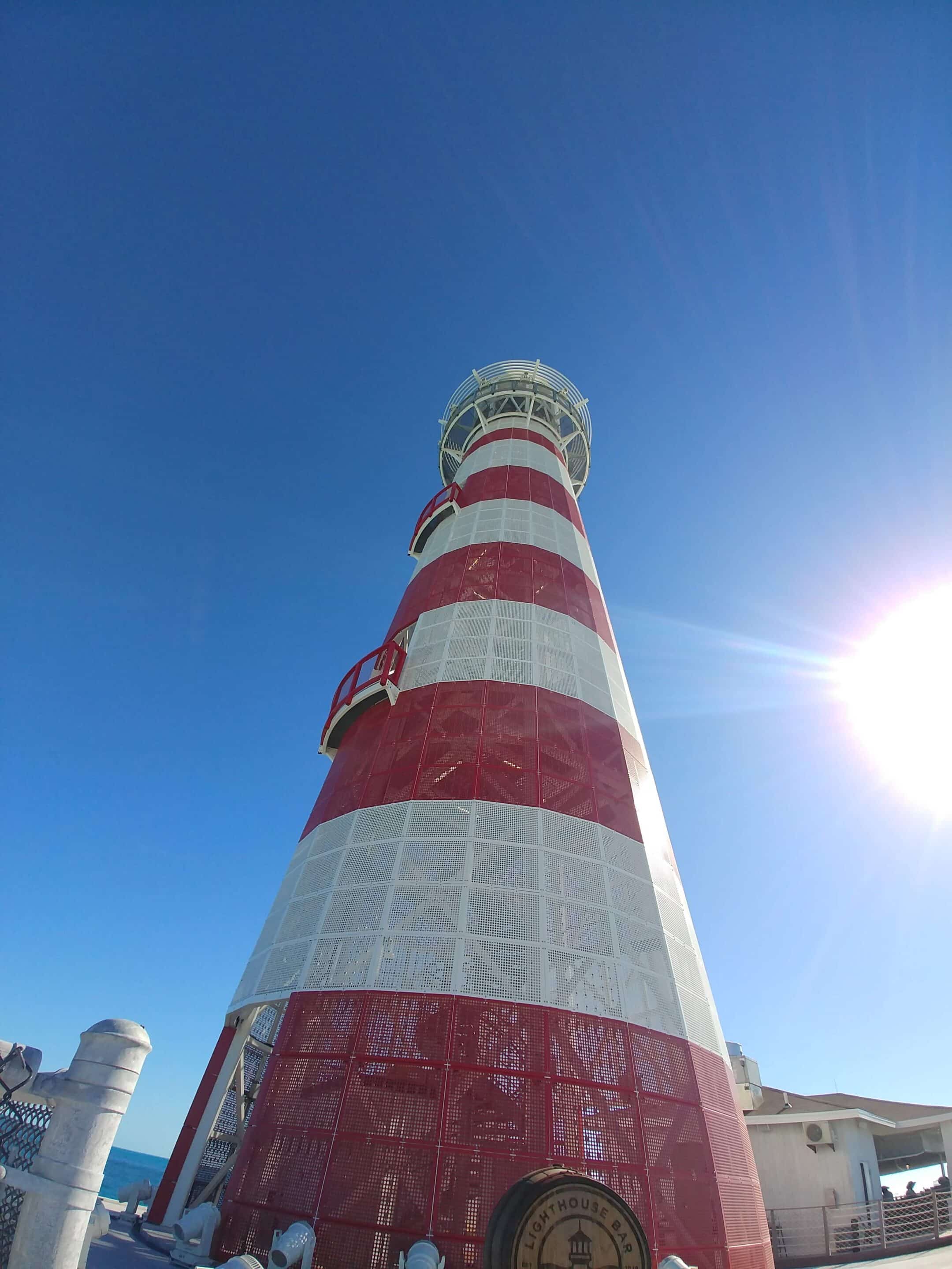 MSC Ocean Cay Light House • Gallivanting Souls