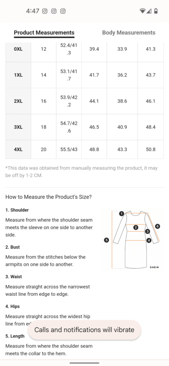 Shein How To Measure For A Dress • Gallivanting Souls 5149